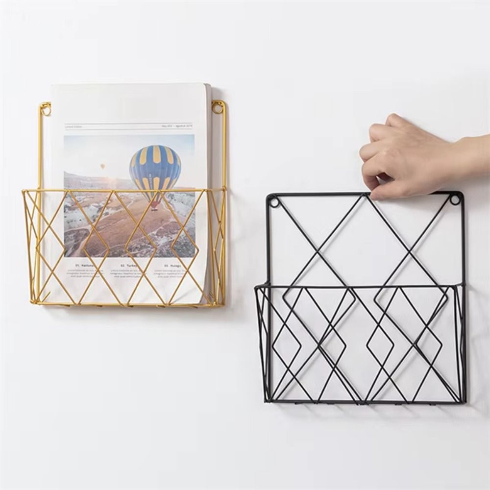 Metal Magazine Holder Wall Mou - огляд і ціна Magazine Holder Rack